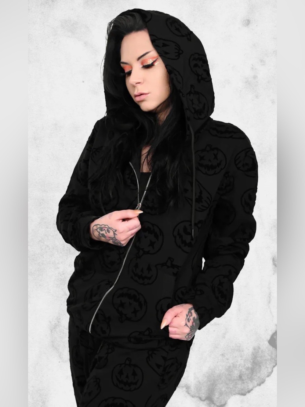 Foxblood Halloween Forever Zip-up Hoodie